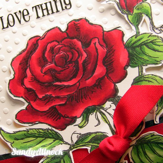 Sandy Allnock - Stampendous Rose 2