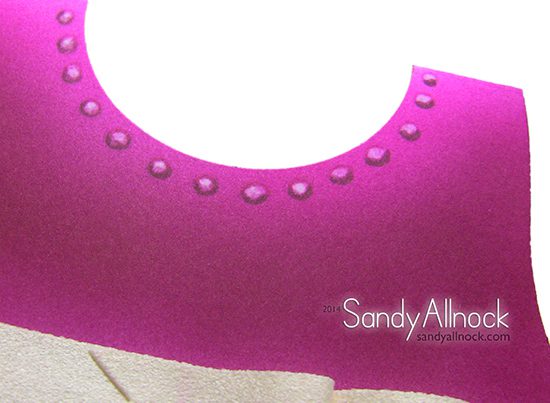 Sandy Allnock - Dimensional Ruffle Airbrush 2
