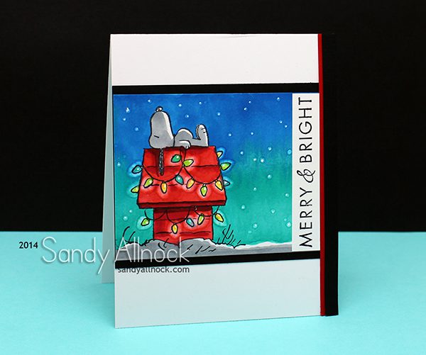 Sandy Allnock Snoopy's Christmas Lights 2