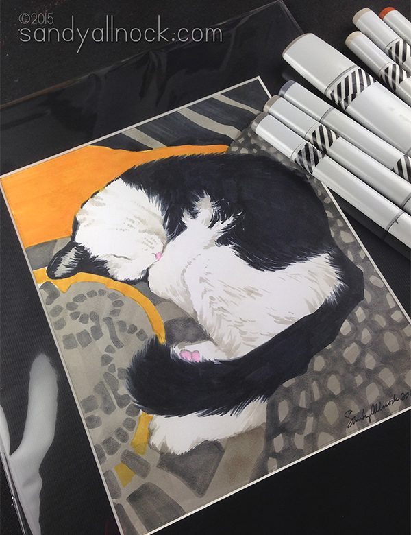 Sandy Allnock- Mannie the Cat2