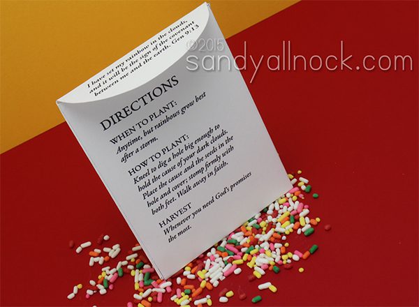 Sandy Allnock - Seed Packet Back