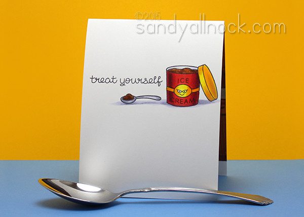 Sandy Allnock Ice Cream Freezer inside