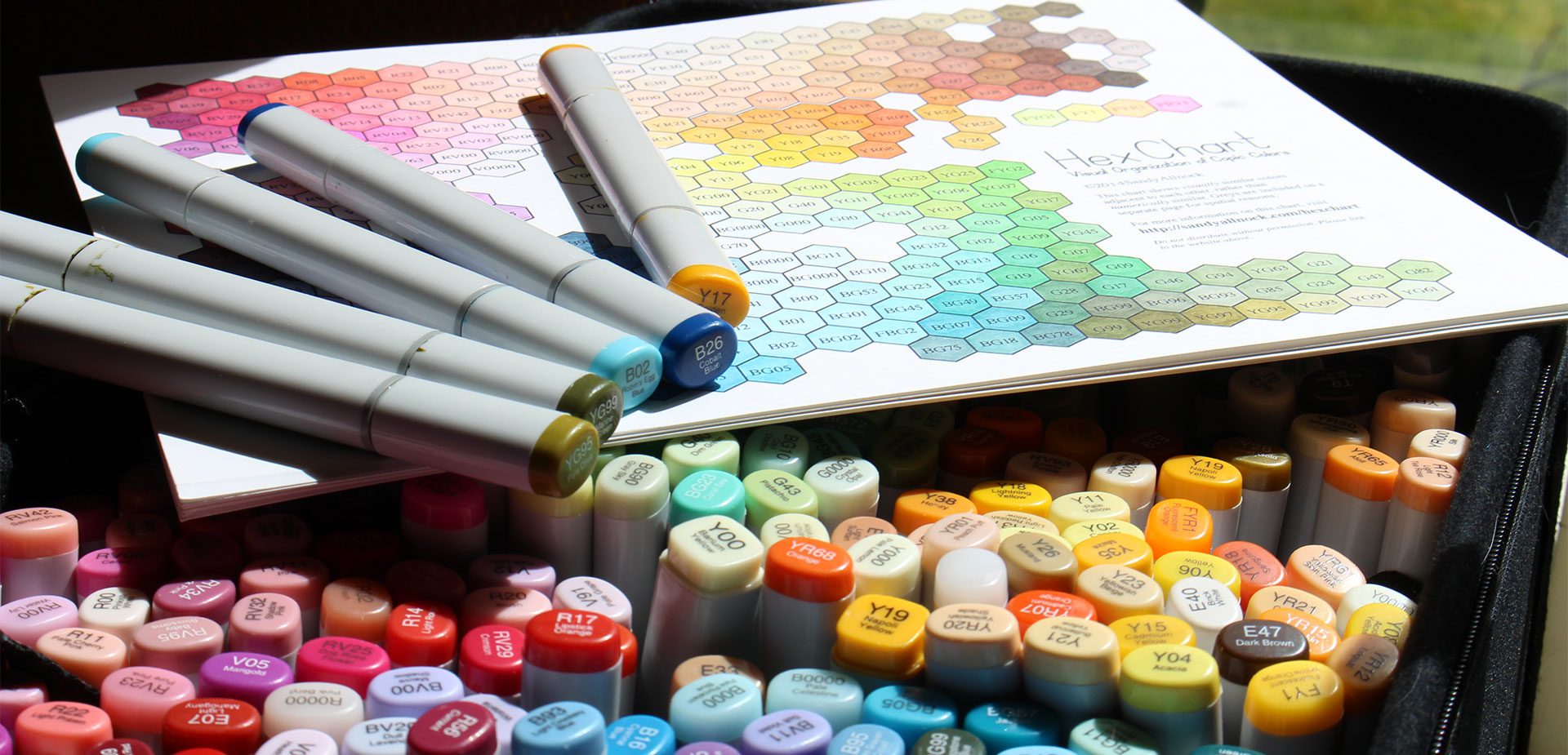 Copic Hex Chart BINGO