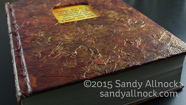 Faux Leather Book Cover texture