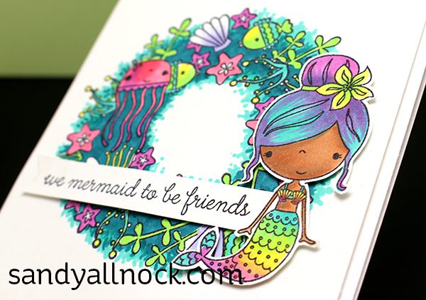 Sandy Allnock Mermaid Kisses Reverse Confetti