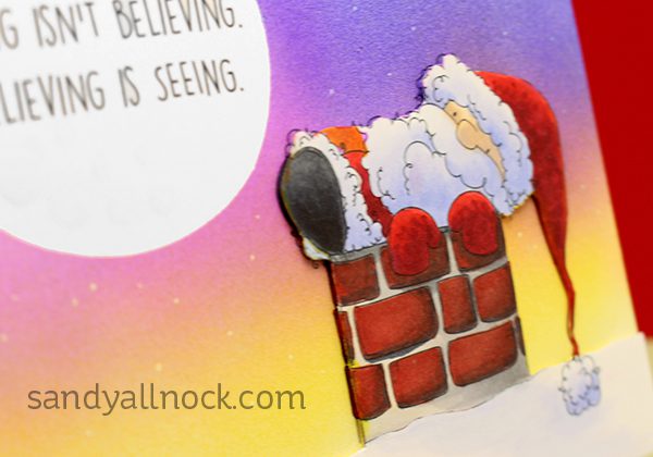Sandy Allnock santa is stuck
