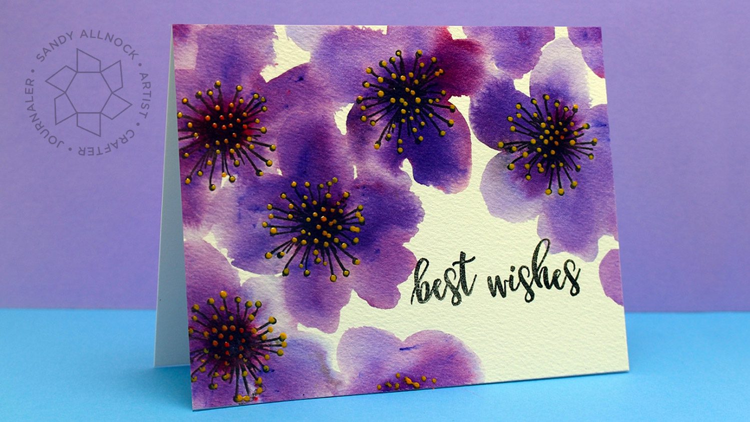 Brusho Flowers: Pretty Petals