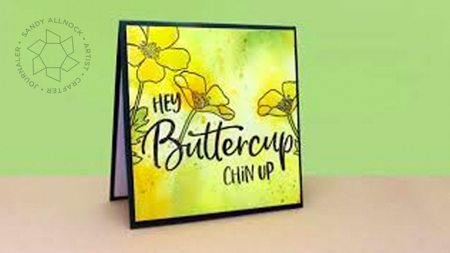 Loosely Painted Buttercups: Easy watercolor!