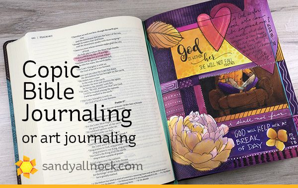 Copic Bible Journaling (and a giveaway)