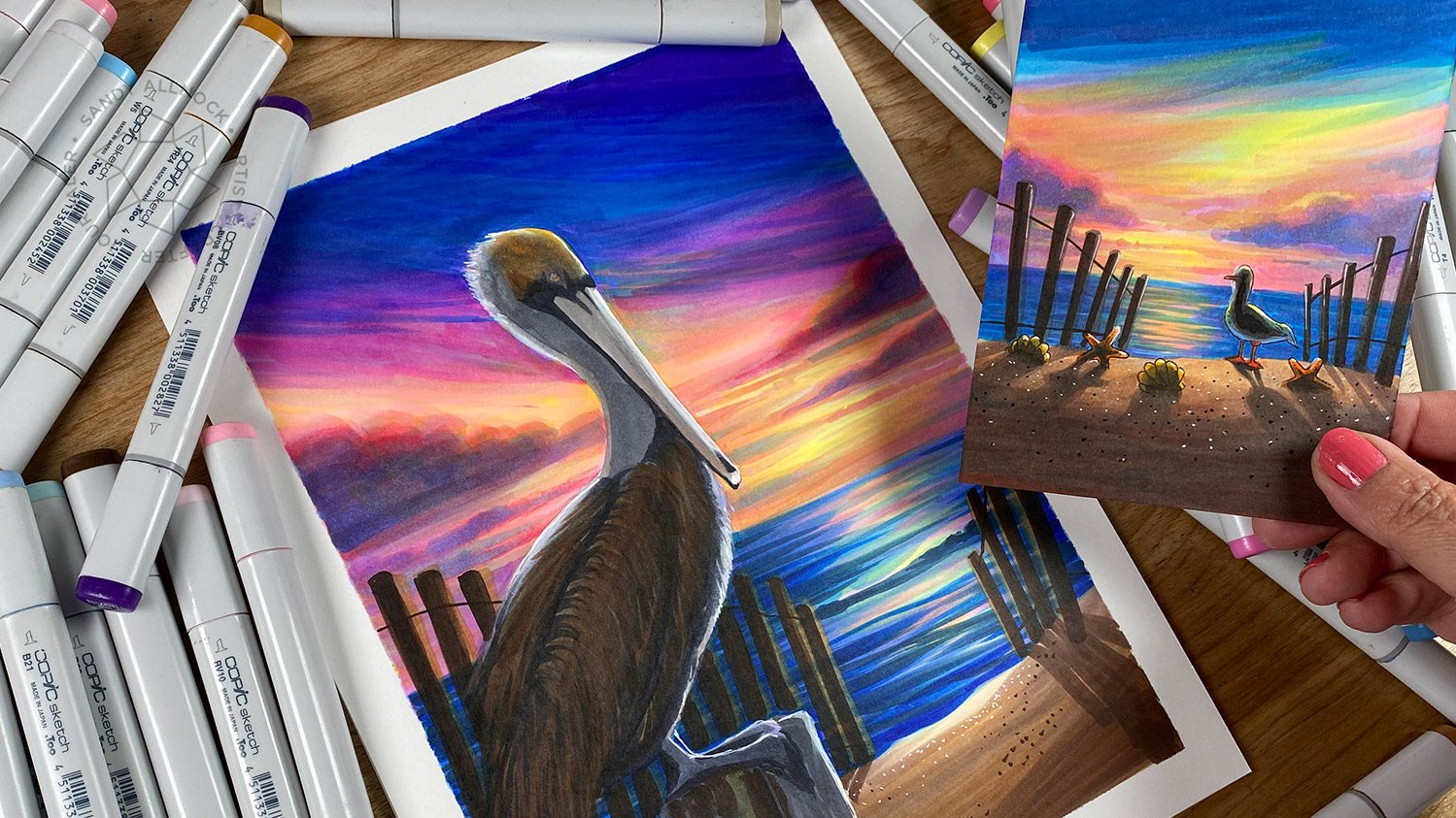 Pelican study: how to create backlighting (and new Island Time class)