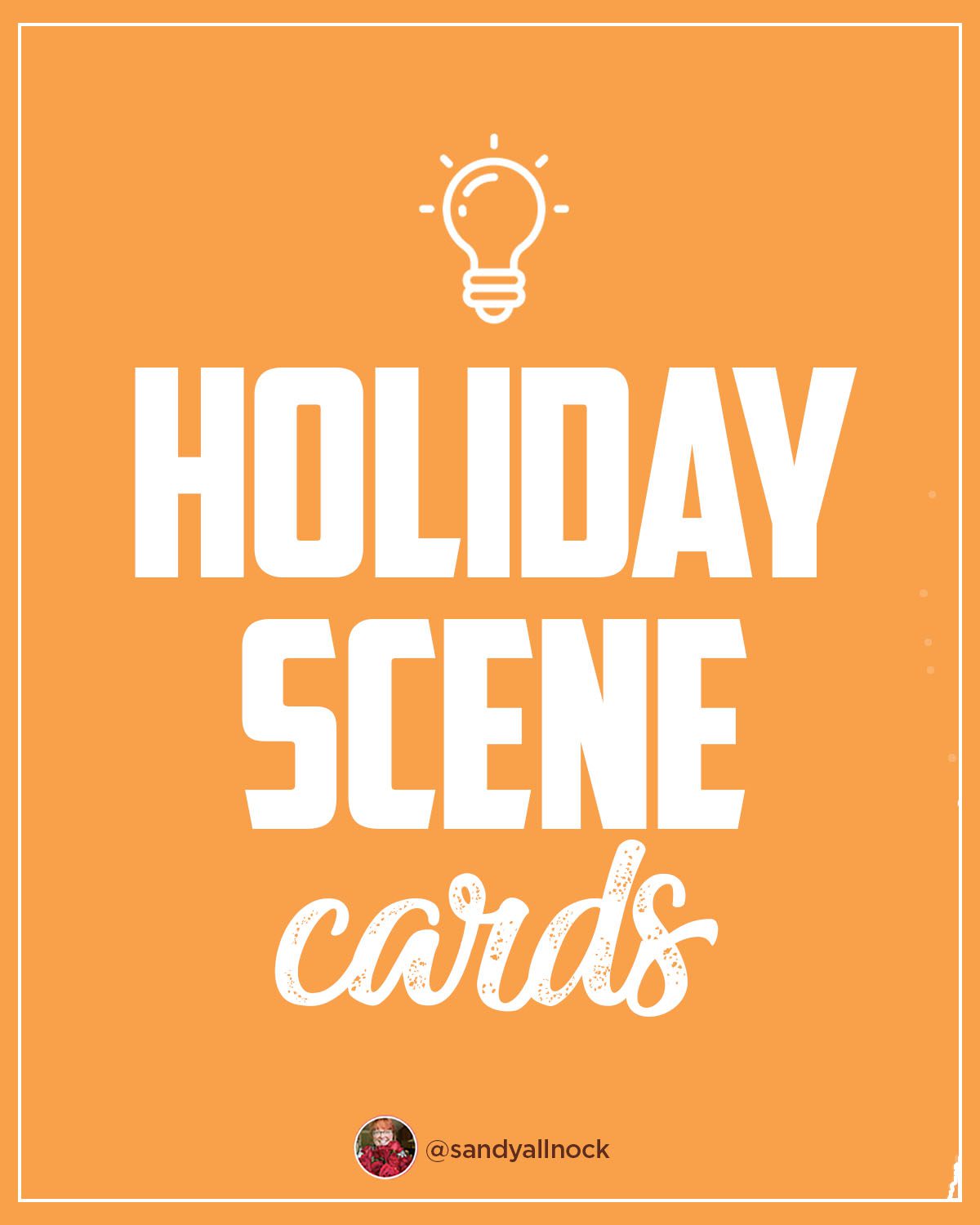 Inspiration: 31 Christmas holiday scene card tutorials (various mediums)