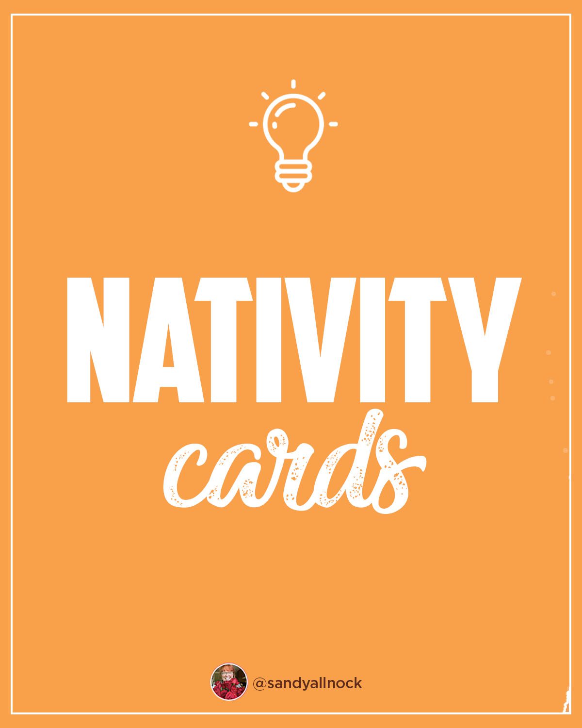 Inspiration: 13 Christmas nativity scene cards