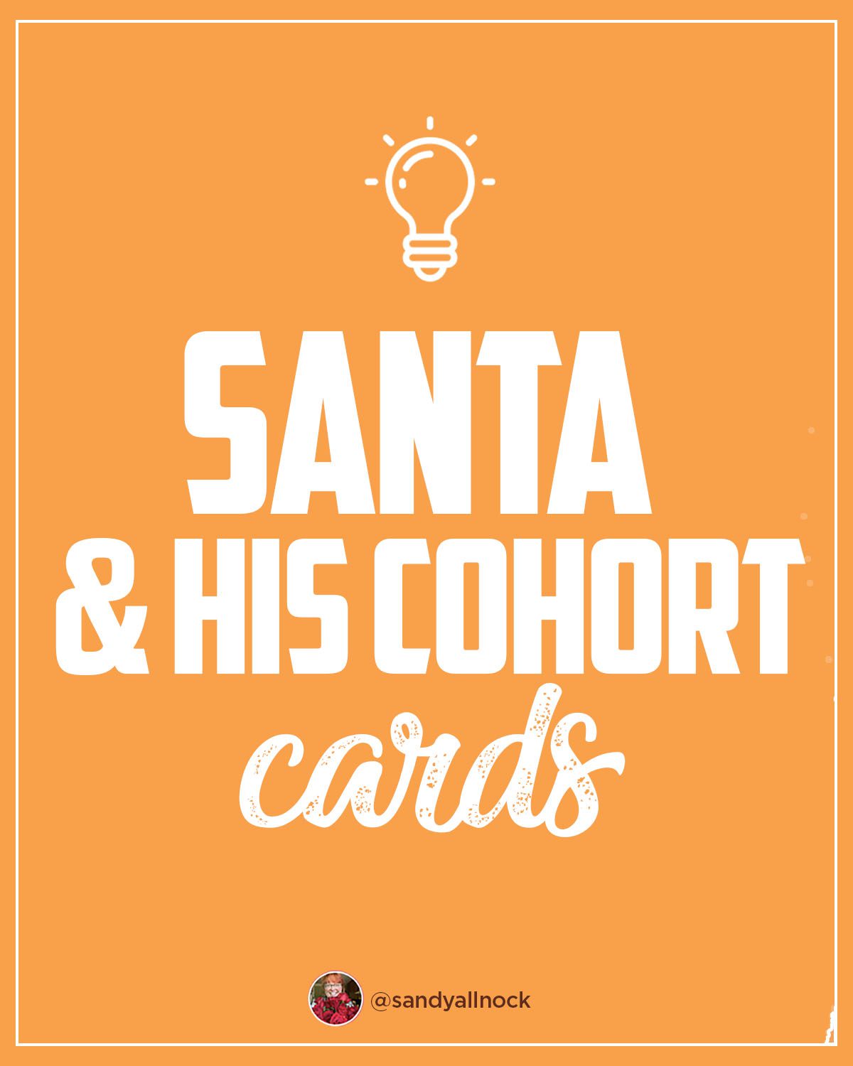 Inspiration: Santa and his cohort! Elves and reindeer