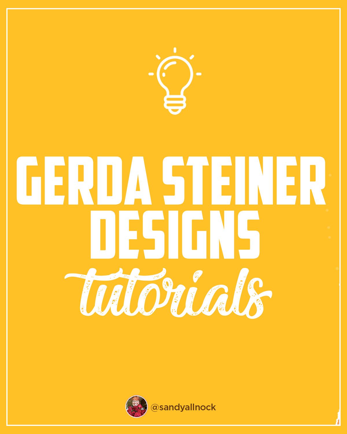 Inspiration: 12 Gerda Steiner Designs tutorials