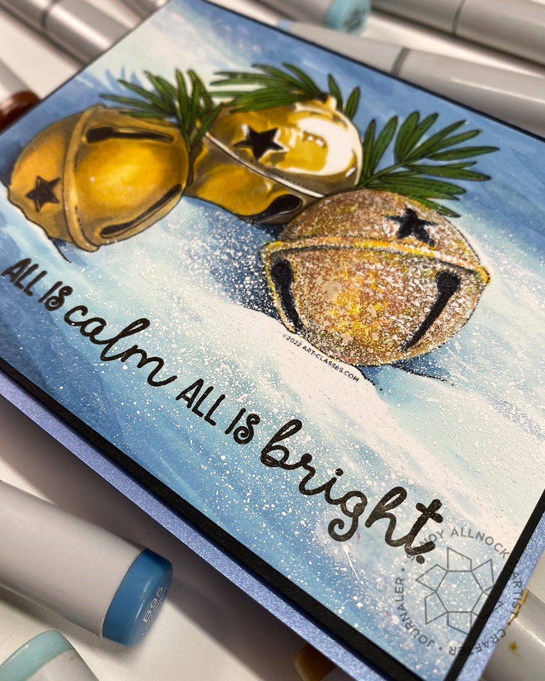 Sandy Allnock Jingle Bell Art 1