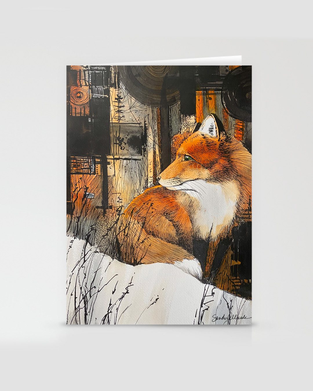 winterfoxcard