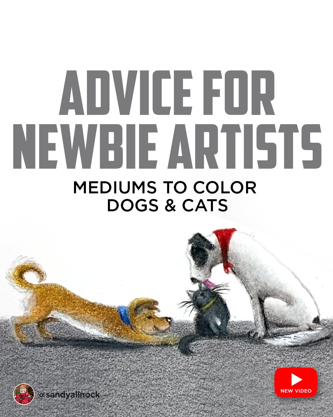 Sandy Allnock Advice for Newbie artists