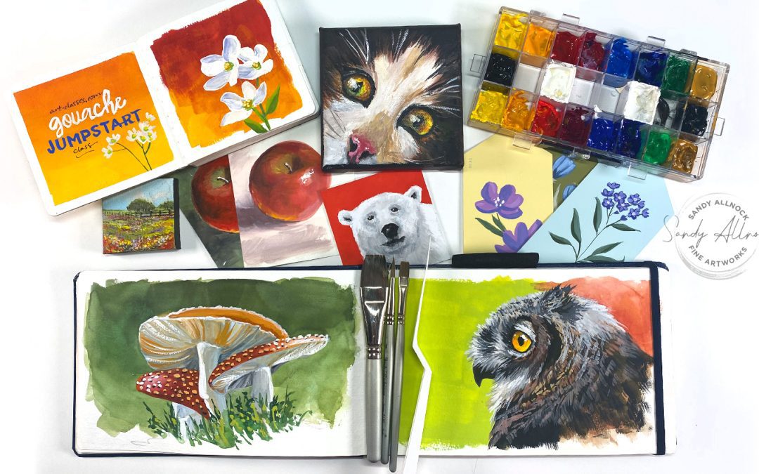 Getting Started with Gouache Painting