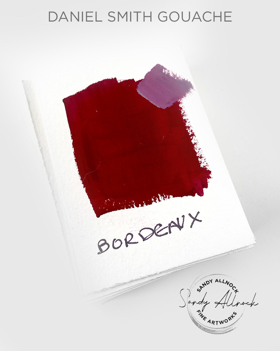 DS gouache bordeaux