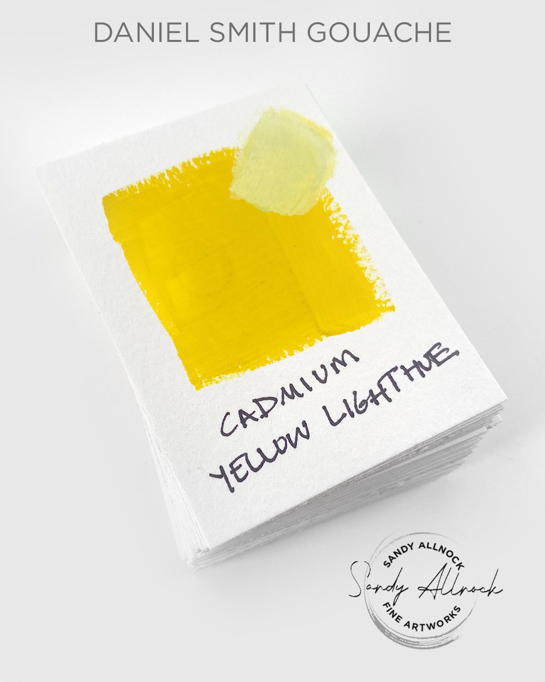 DS gouache cadmium yellow light hue