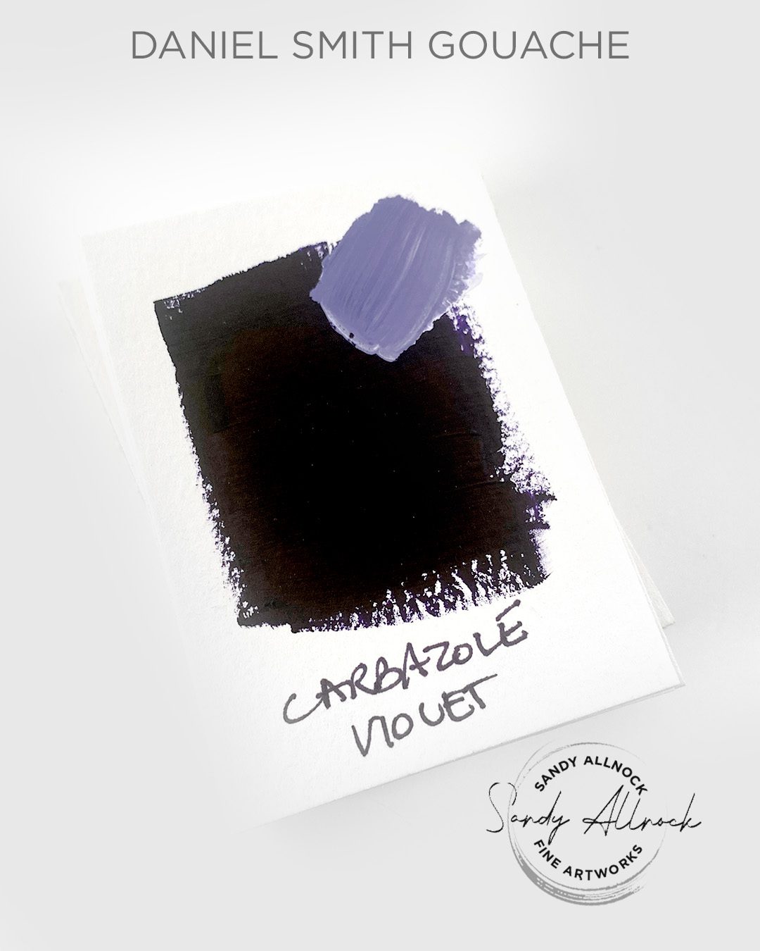 DS gouache carbazole violet