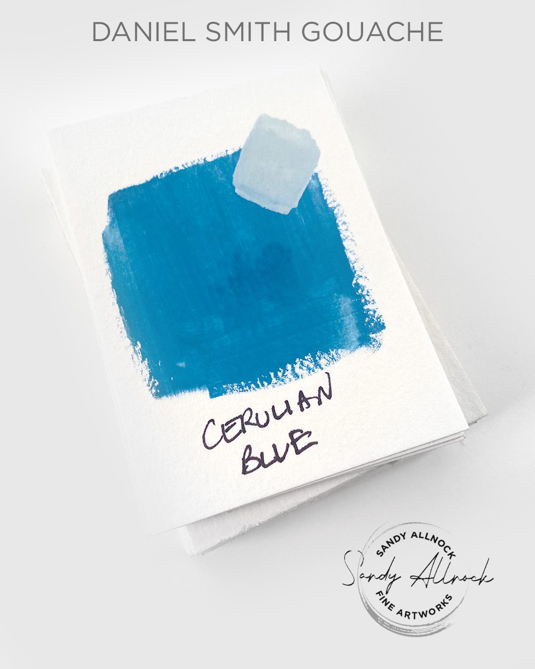 DS gouache cerulian