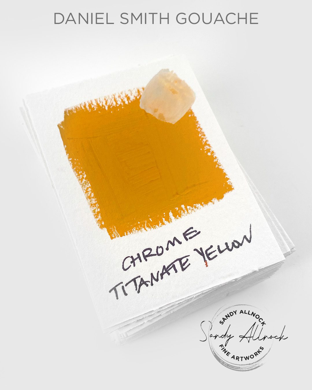 DS gouache chrome titanate yellow
