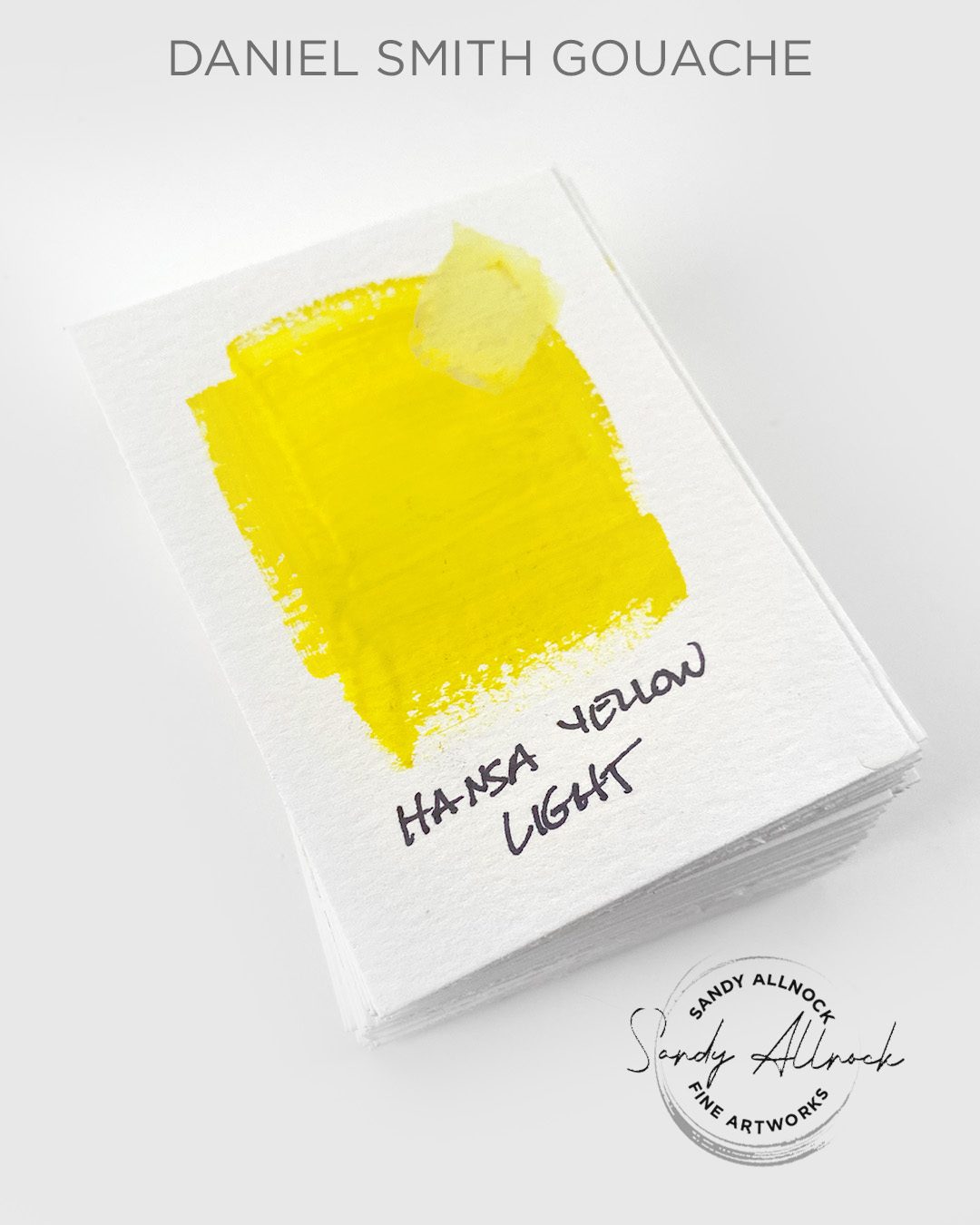 DS gouache hansa yellow light