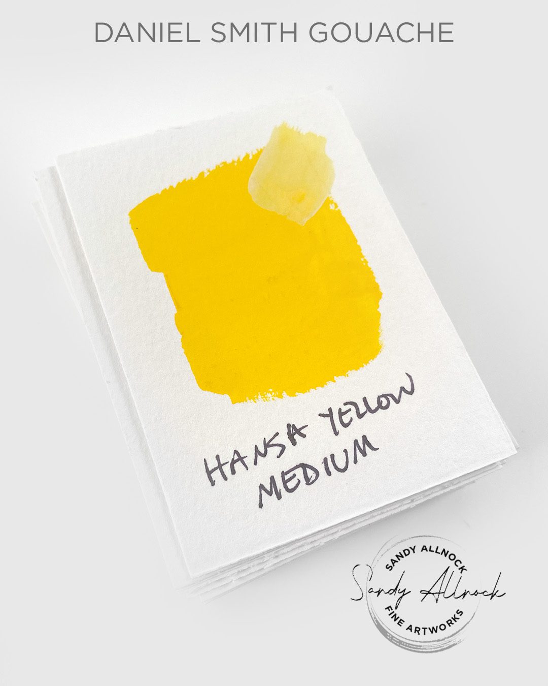 DS gouache hansa yellow medium