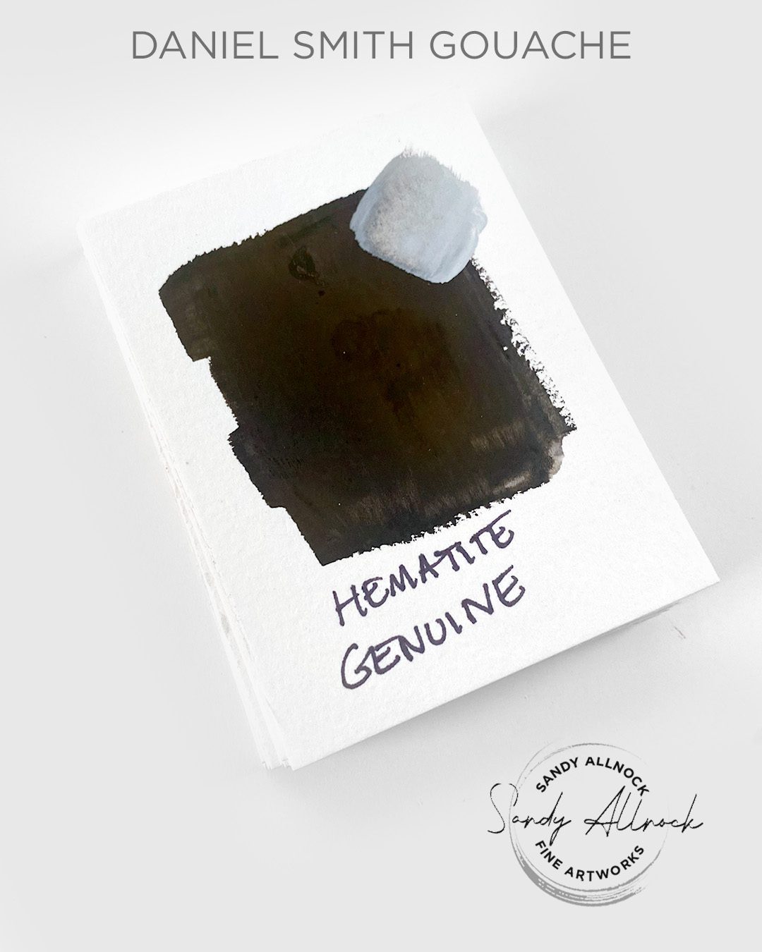 DS gouache hematite