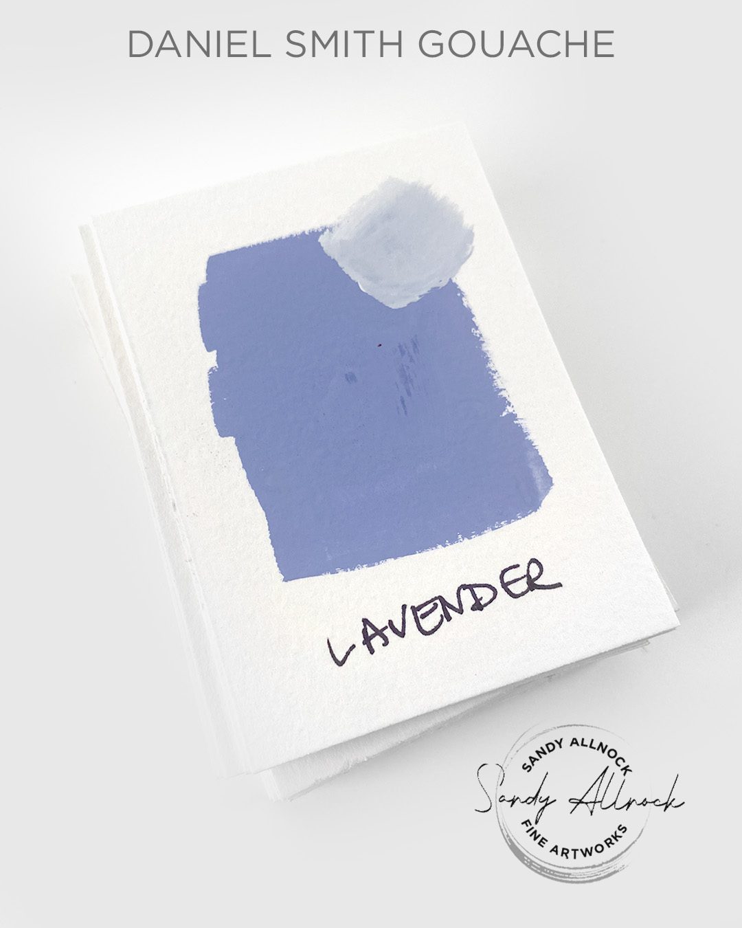 DS gouache lavender