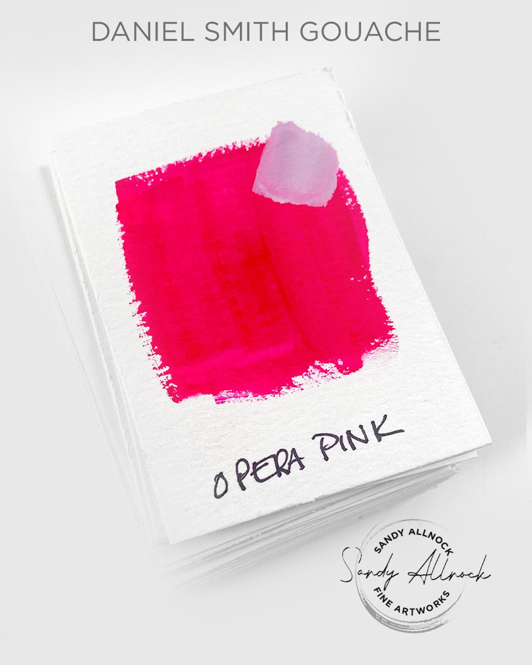 DS gouache opera pink