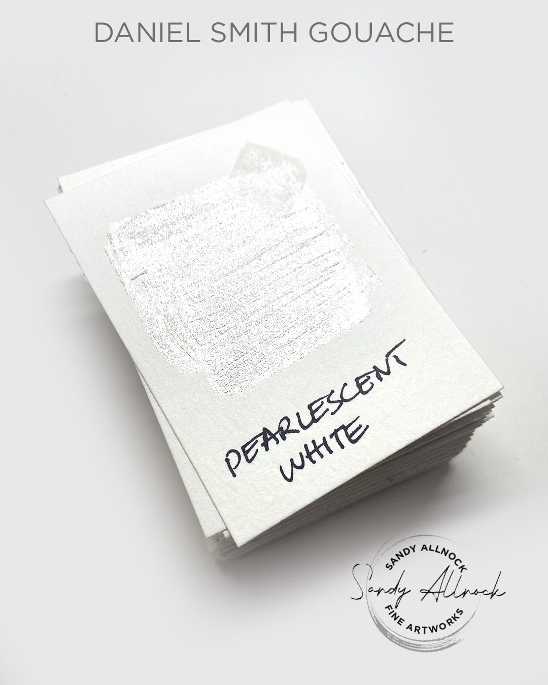 DS gouache pearlescent white