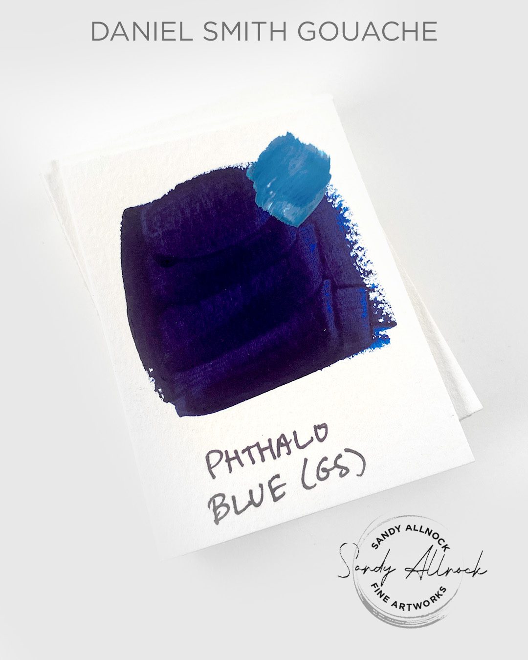 DS gouache phthalo Blue GS