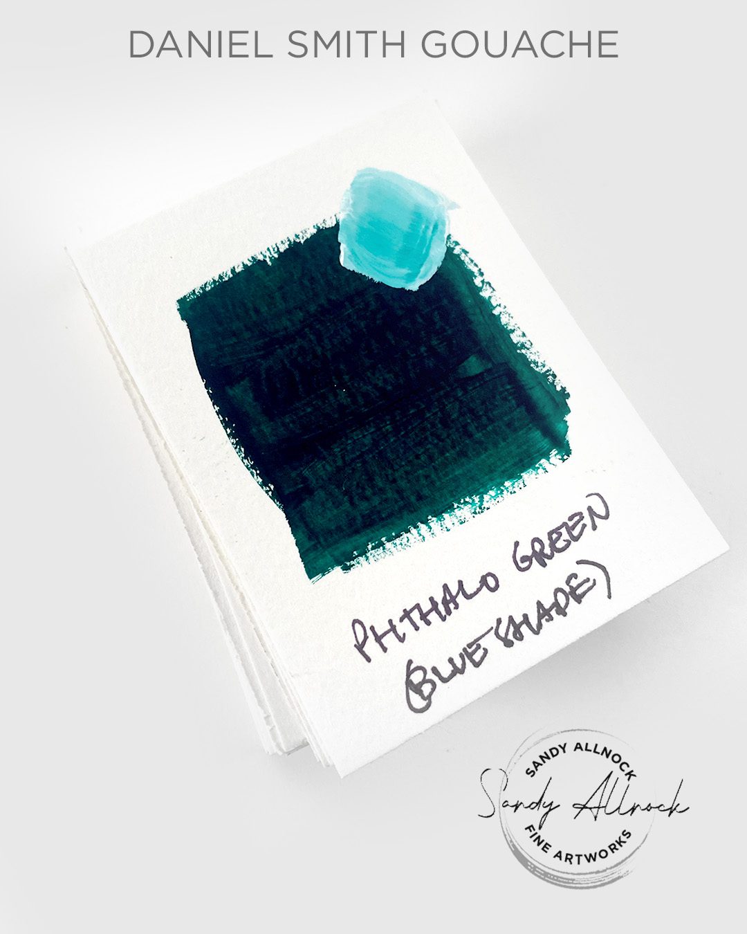 DS gouache phthalo green BS