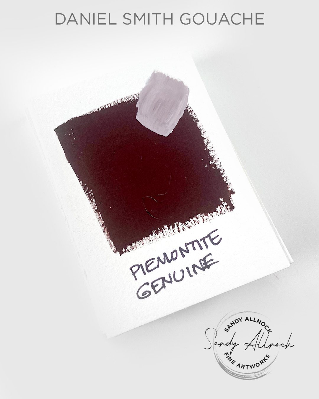 DS gouache piemontite