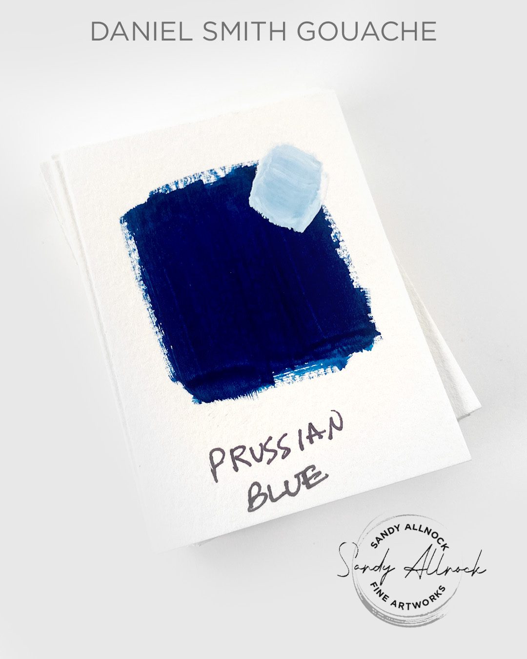 DS gouache prussian