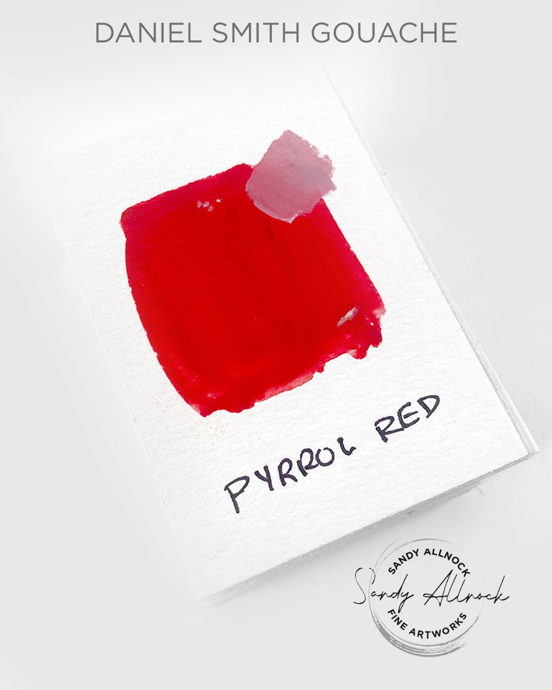 DS gouache pyrrol red