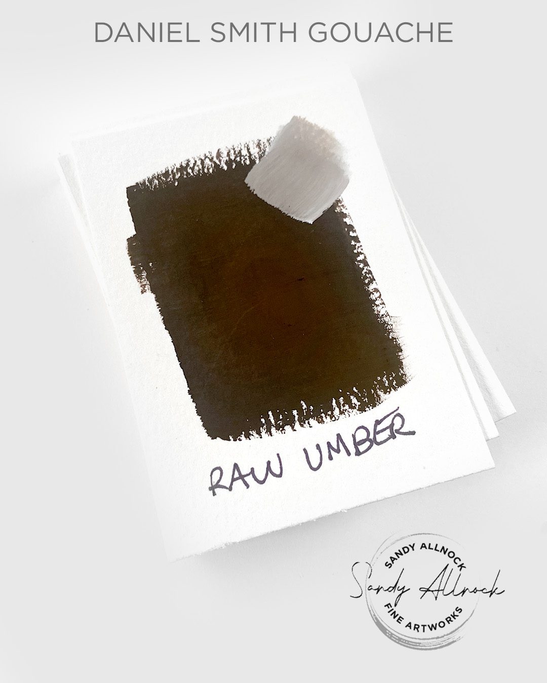 DS gouache raw umber