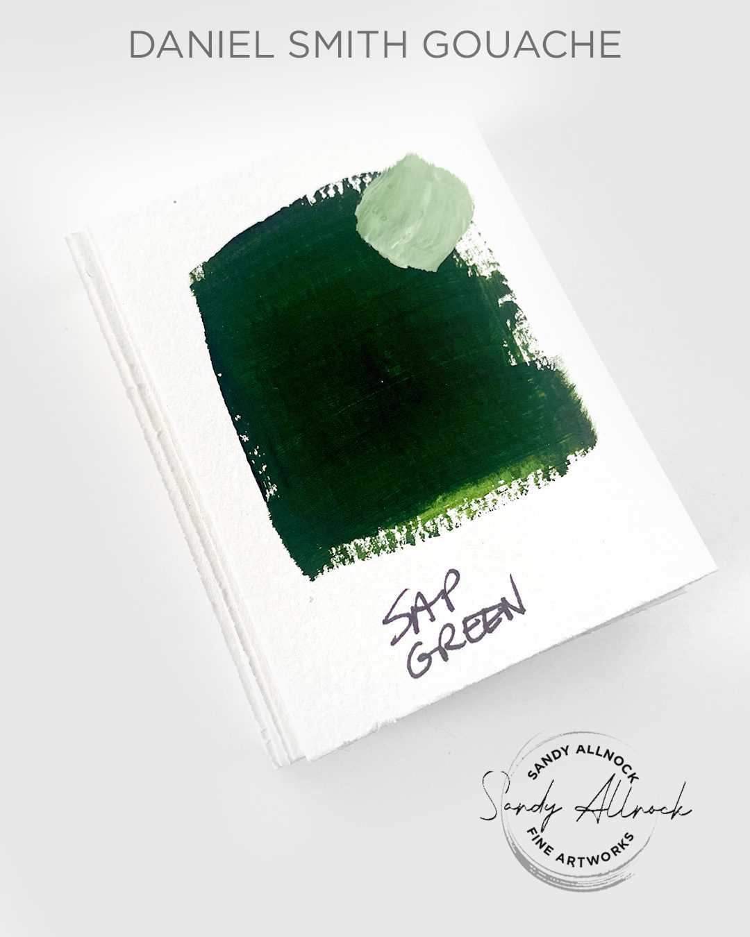 DS gouache sap green