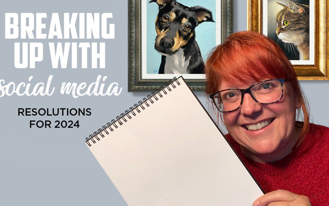 BREAKING UP with social media (and 5 more resolutions for 2024)