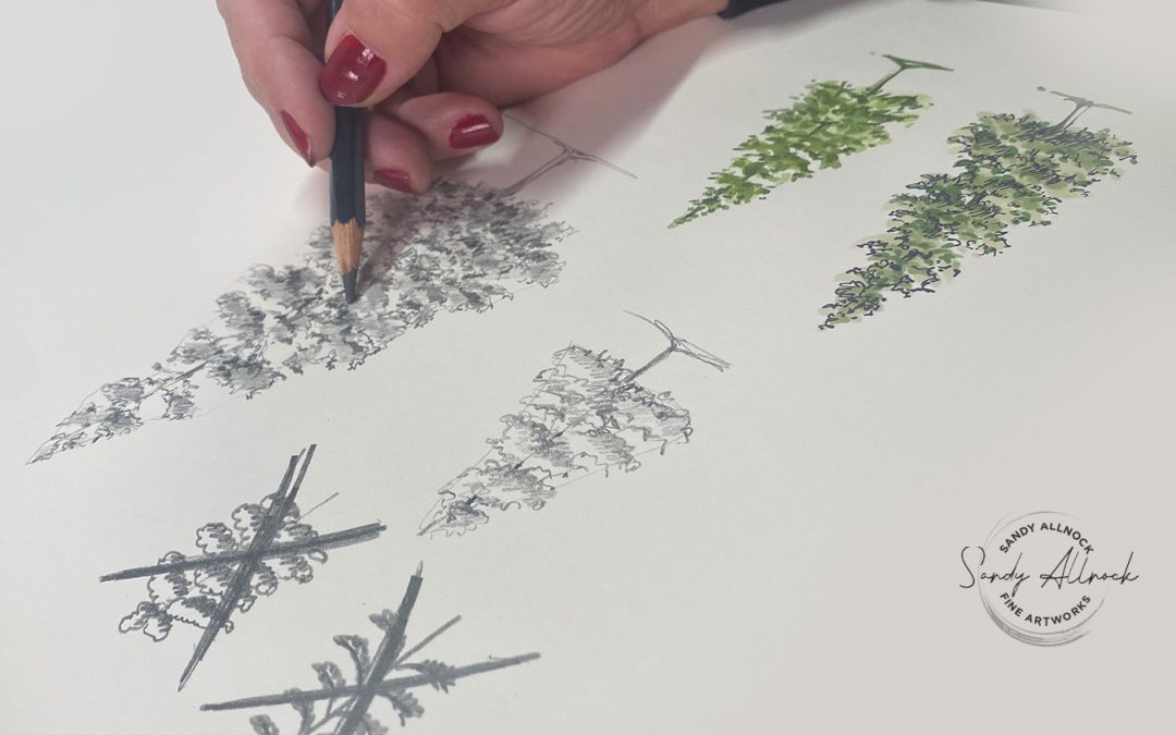 How NOT to draw trees (part 1 pines)