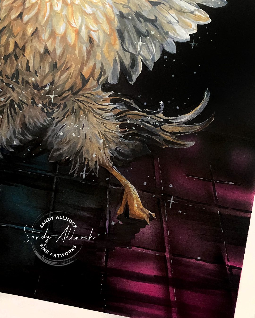 Sandy Allnock Copic Disco ball 4