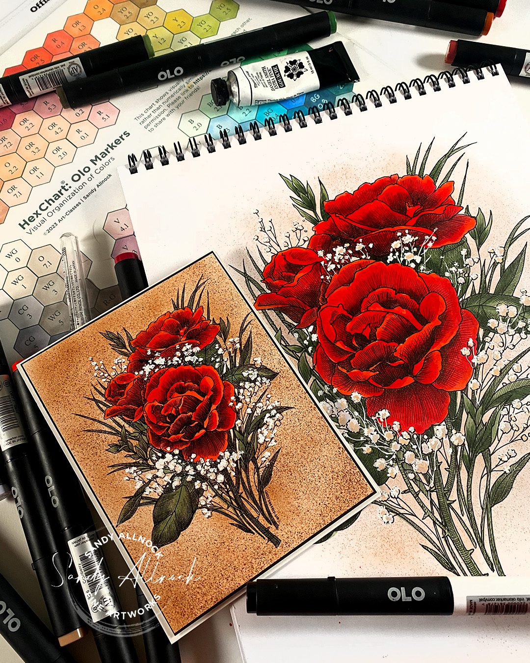 Sandy Allnock VIntage Roses 6
