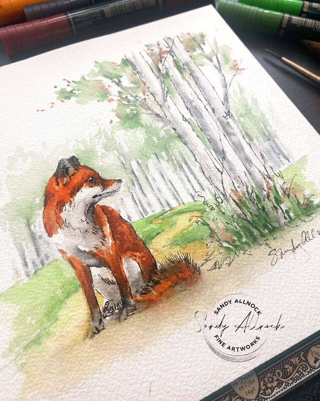 Sandy Allnock Fox in perspective 3