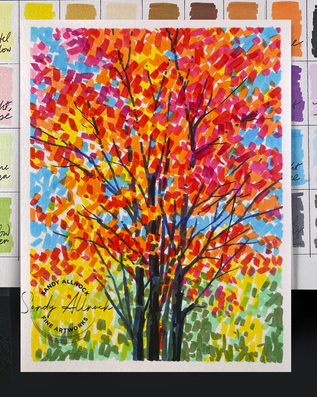 Sandy Allnock Pigment Pens 5