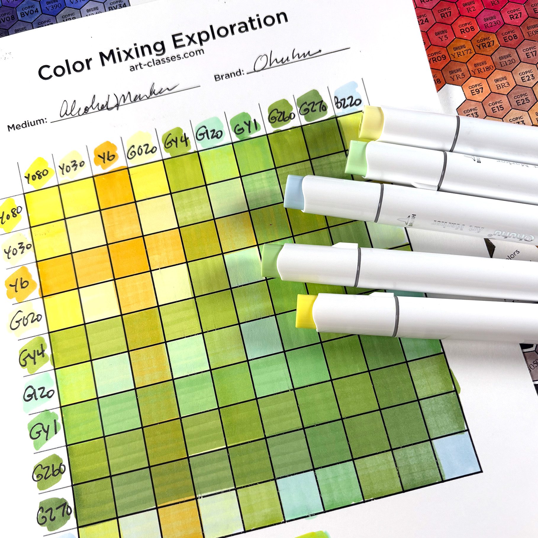 Color Mixing Exploration