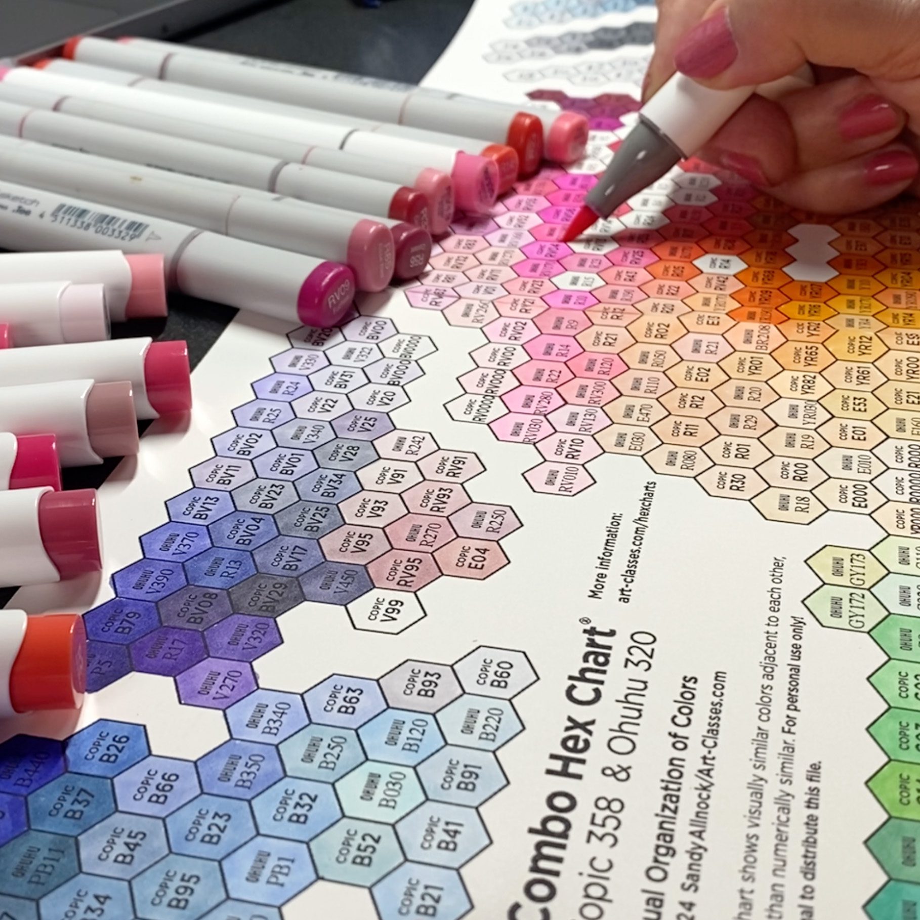 comcbo copic ohuhu
