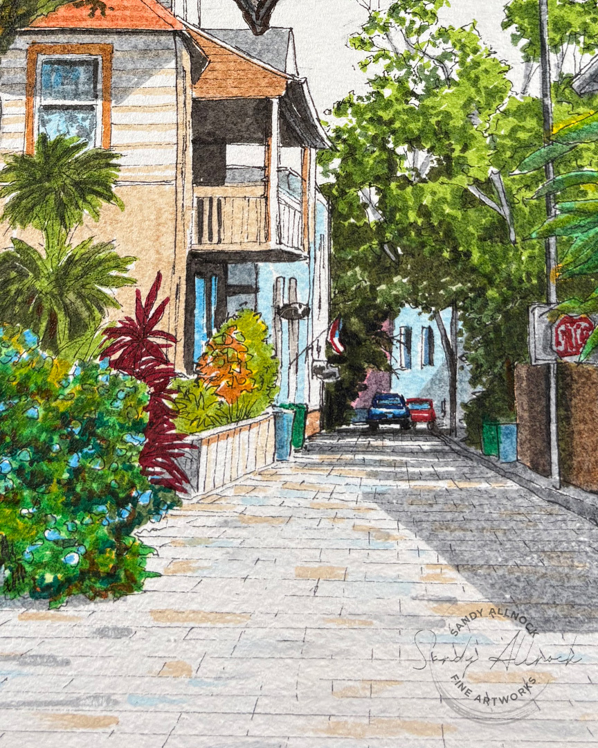 Notes from one Arist's Journey | Urban Sketch with Staedtler